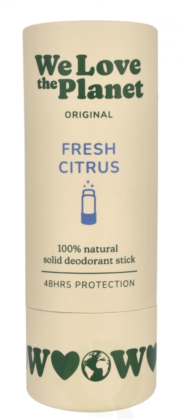 We Love The Planet Original Deodorant Stick 40 g Fresh Citrus