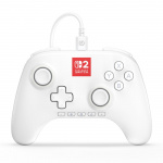PowerA Advantage Wired Controller for Nintendo Switch 2 with Lumectra - White PowerA Advantage Wired Controller for Nintendo Switch 2 with Lumectra - White