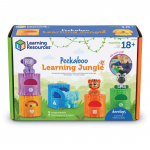 Learning Resources Peekaboo Learning Jungle (LSP6815-SCA)