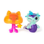Gabby\'s Dollhouse Gabby\'s Movie 2Pack Figure-Mercat & Cat Jelly Fish (6074329)