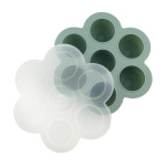 Le Toft Baby Food Freezer Cubes - Smokey Green - 75 ml per compartment