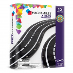Magna Tiles MAGNA-TILES - XTRAS Roads 12 Piece Set (90235B)