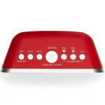 AIWA Klockradio Två alarm USB ladd-uttag Röd AIWA Klockradio Två alarm USB ladd-uttag Röd
