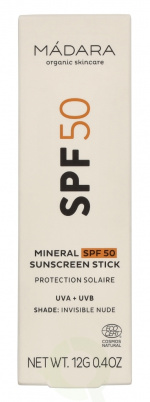 Madara SPF50 Mineral Sunscreen Stick 12 g