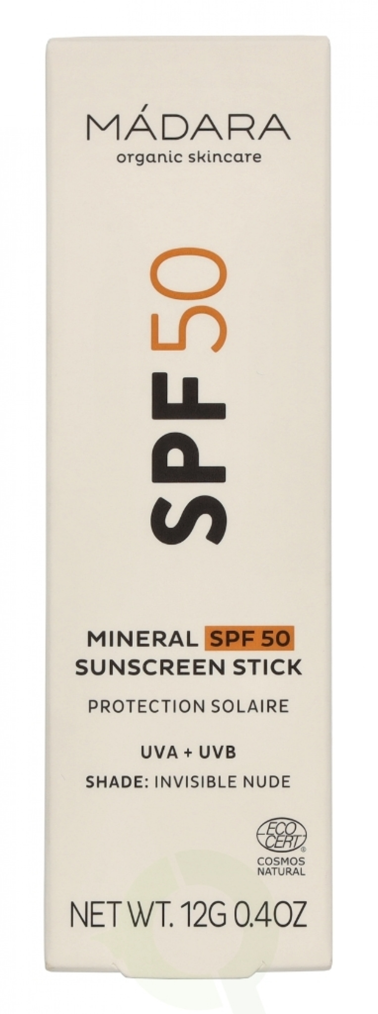 Madara SPF50 Mineral Sunscreen Stick 12 g