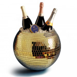 MikaMax Golden Ice Bucket