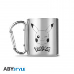 Abysse Pokemon Mug Carabiner - Pikachu - 235ml Abysse Pokemon Mug Carabiner - Pikachu - 235ml
