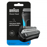 Braun Series 3+ Electric Shaver ORIGINAL Replacement Head, 32B - Black Braun Series 3+ Electric Shaver ORIGINAL Replacement Head, 32B - Black