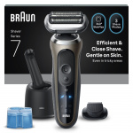 Braun Series 7 Electric Shaver, SmartCare Center, +1 Attachment, 72-C7200CC - Gold Braun Series 7 Electric Shaver, SmartCare Center, +1 Attachment, 72-C7200CC - Gold