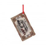 Nemesis Now Harry Potter Hogwarts Ticket Hanging Ornament