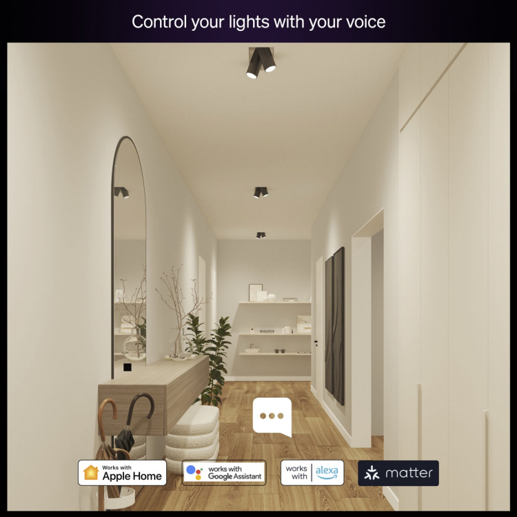 Philips Hue Essential White and color ambiance GU10 50W 345lm 3-pack