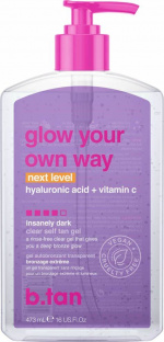b.tan Glow Your Own Way NEXT LEVEL Tan Gel 473 ml b.tan Glow Your Own Way NEXT LEVEL Tan Gel 473 ml