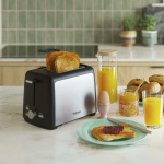 Tristar Brödrost BR-1058 Rostfri 2 skivors 800W