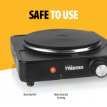 Tristar Kokplatta enkel KP-6151 1500W 18,5cm