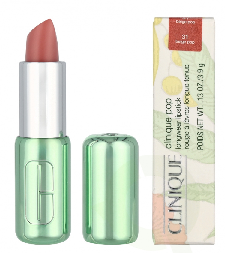 Clinique Pop Longwear Satin Lipstick 3.9 g #31 Beige Pop