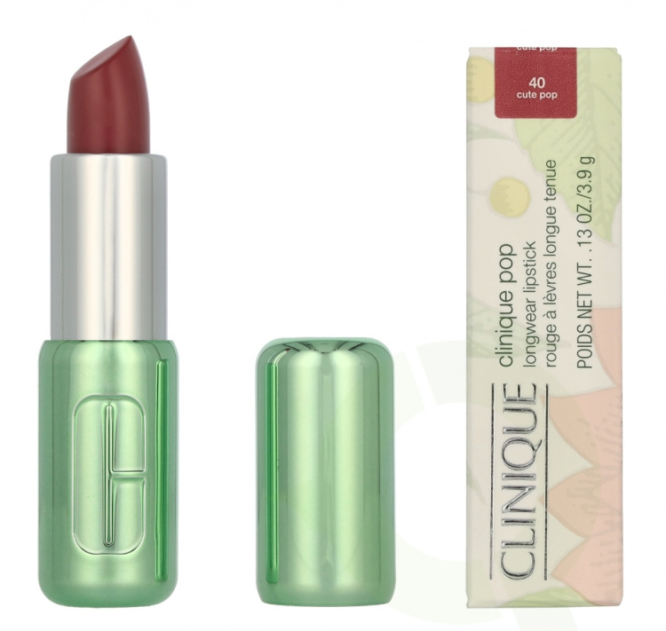 Clinique Pop Longwear Satin Lipstick 3.9 g #40 Cute Pop
