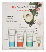 Clarins My Clarins Travel Set 63 ml Cleansing Gel 30ml/Hydra-En.Cream 15ml/Night Mask 15ml/Eye Care 3ml