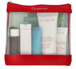 Clarins Head - To -Toe Moisturizing Essentials Set 217 ml Eau Micellaire 50ml/Total Eye gel 7ml/Silky Cream 30ml/Hand And Nail Cream 30ml/Body Lotion 100m