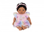 Tiny Treasure Ethnic Doll Butterfly Rainbow Dress - (30633)
