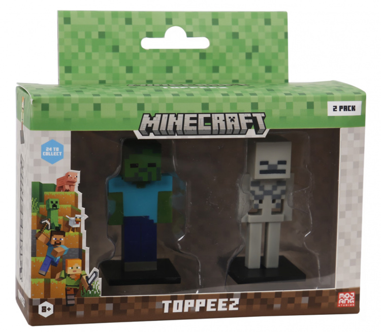 MINECRAFT 3D Figure 2 Pack Window Box (Sold assorted)
