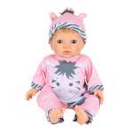 Tiny Treasure Blond haired Doll Zebra outfit (30267)