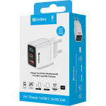 Sandberg 2in1 Charger 1xUSB-C 1xUSB 35W