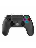 Trade Invaders Wireless Controller for PS4 with 3,5mm jack slot - LED - Black - PACKAGE-FREE