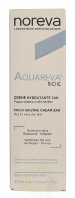 Noreva Aquareva Rich Moisturizing Cream 24H 40 ml