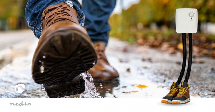 Nedis Shoe Dryer | 250 W | 45 °C | Overheating protection
