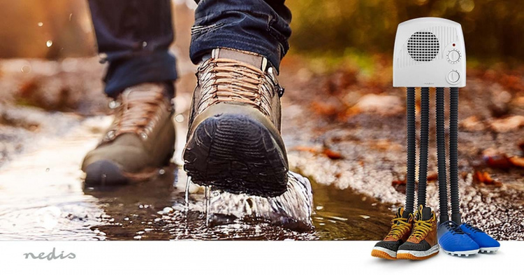 Nedis Shoe Dryer | 350 W | 45 °C | Overheating protection