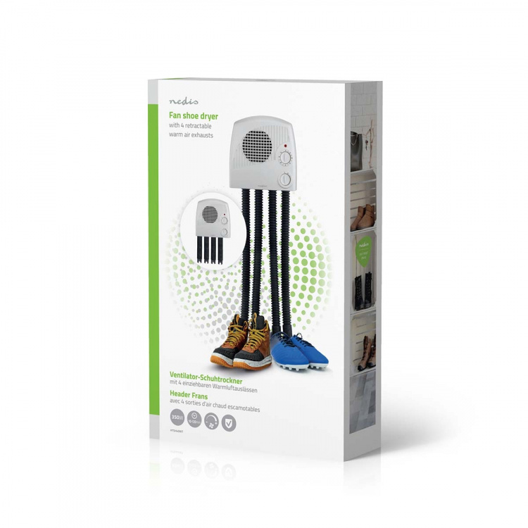 Nedis Shoe Dryer | 350 W | 45 °C | Overheating protection