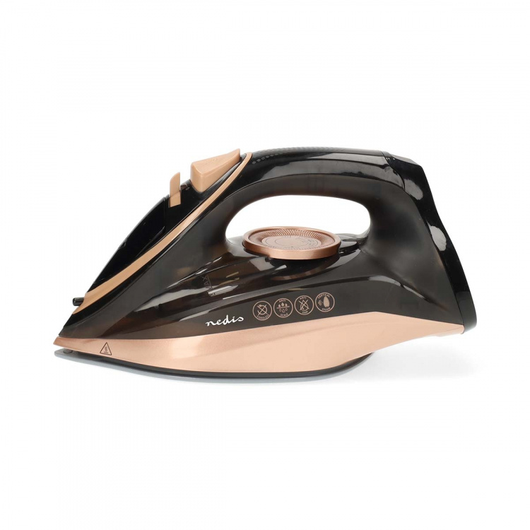 Nedis Steam Iron | 2200 W | 20 g/m | Steam shot | Stainless Steel | 260 l