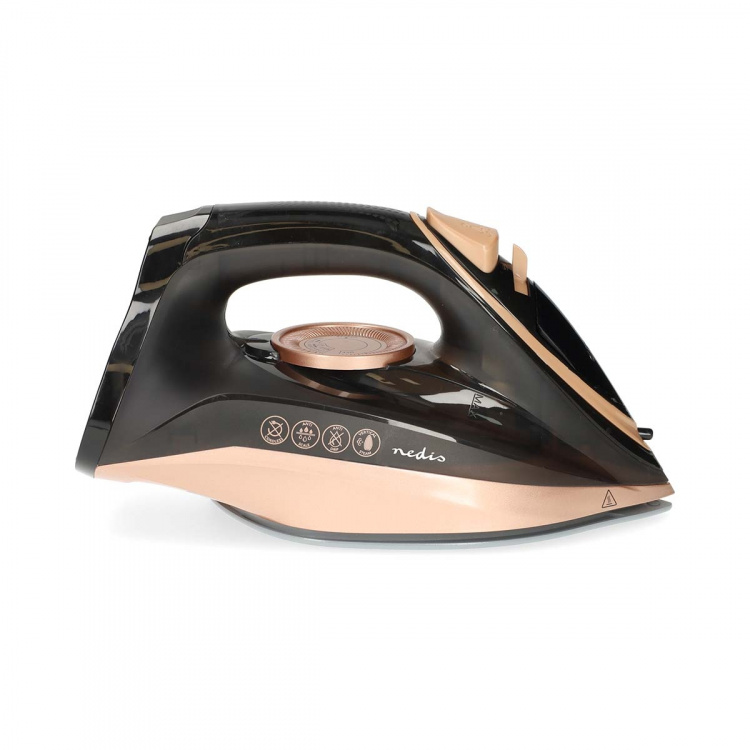 Nedis Steam Iron | 2200 W | 20 g/m | Steam shot | Stainless Steel | 260 l