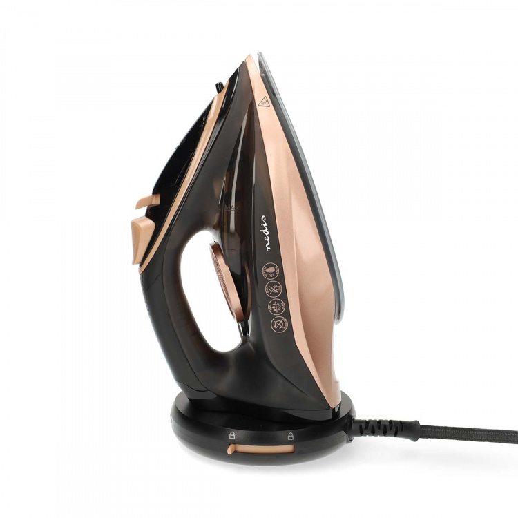 Nedis Steam Iron | 2200 W | 20 g/m | Steam shot | Stainless Steel | 260 l