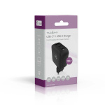 Nedis Wall Charger | PD3.0 | Quick charge feature | 2.5 / 3.0 / 5.0 A | Number of outputs: 3 | USB-A / 2x USB-C™ | Automatic Voltage Selection | Black Nedis Wall Charger | PD3.0 | Quick charge feature | 2.5 / 3.0 / 5.0 A | Number of outputs: 3 | USB-A / 2x USB-C™ | Automatic Voltage Selection | Black