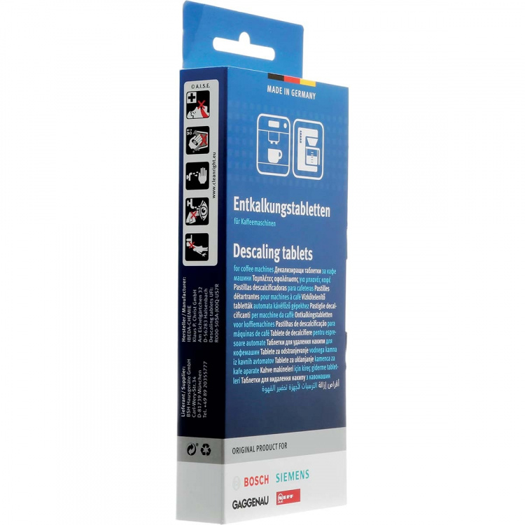 Bosch Descaling tablets suitable for fully automatic coffee machines 3x 36 grams