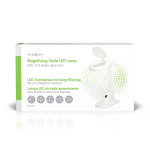 Nedis Magnifying Table Lamp | Lens strength: 3 + 12 Diopter | 6500 K | 6 W | 400 lm | White
