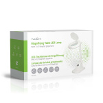 Nedis Magnifying Table Lamp | Lens strength: 3 + 12 Diopter | 6500 K | 6 W | 400 lm | White