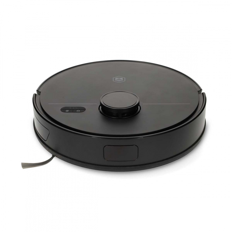 Nedis SmartLife Robot Vacuum Cleaner | Navigation method: Laser Navigation | Wi-Fi | Capacity collection reservoir: 0.59 l | Automatic charging | Maximum operating time: 1.75 hrs | Black | Android™ / IOS