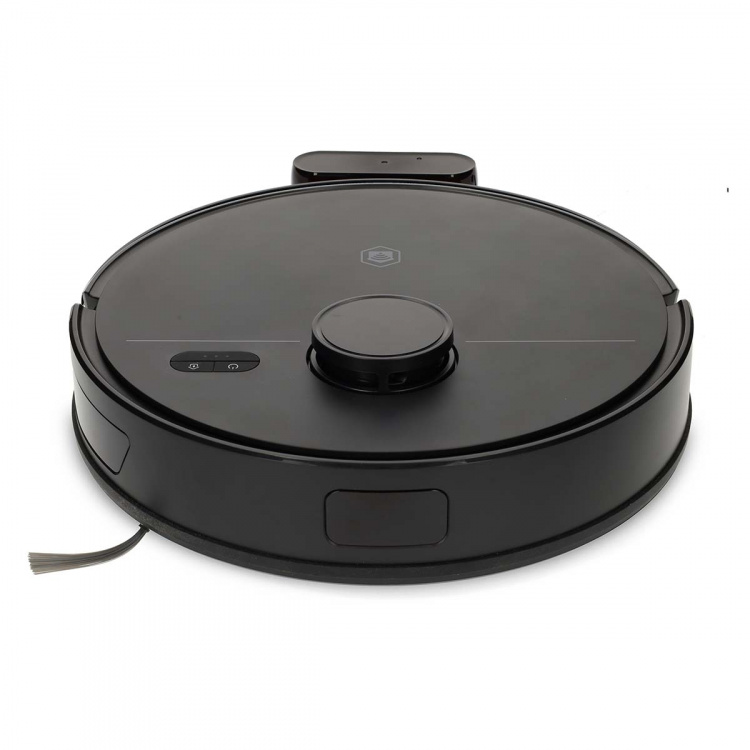 Nedis SmartLife Robot Vacuum Cleaner | Navigation method: Laser Navigation | Wi-Fi | Capacity collection reservoir: 0.59 l | Automatic charging | Maximum operating time: 1.75 hrs | Black | Android™ / IOS