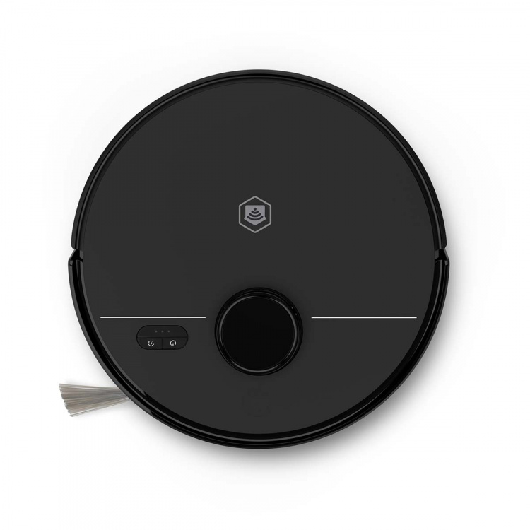 Nedis SmartLife Robot Vacuum Cleaner | Navigation method: Laser Navigation | Wi-Fi | Capacity collection reservoir: 0.59 l | Automatic charging | Maximum operating time: 1.75 hrs | Black | Android™ / IOS