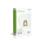 Nedis Vacuum Cleaner Bag | 4 pcs | Synthetic | Most sold for: Philips Oslo + | White