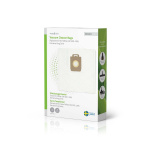 Nedis Vacuum Cleaner Bag | 4 pcs | Synthetic | Most sold for: Nilfisk Extreme - King Series / Nilfisk GM 200 - 599 | White Nedis Vacuum Cleaner Bag | 4 pcs | Synthetic | Most sold for: Nilfisk Extreme - King Series / Nilfisk GM 200 - 599 | White