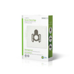 Nedis Vacuum Cleaner Bag | 4 pcs | Synthetic | Most sold for: AEG Gr. 5/5s and Electrolux ES 51 / AEG GR5 / Electrolux E51 | White