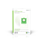 Nedis Vacuum Cleaner Bag | 4 pcs | Synthetic | Most sold for: Replacement for Electrolux, AEG and Philips Original Bag | White