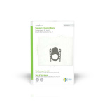 Nedis Vacuum Cleaner Bag | 4 pcs | Synthetic | Most sold for: Bosch / Siemens D - E - F - G - H | White