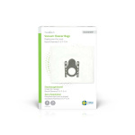 Nedis Vacuum Cleaner Bag | 8 pcs | Synthetic | Most sold for: Bosch / Siemens D - E - F - G - H | White