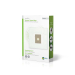 Nedis Vacuum Cleaner Bag | 4 pcs | Synthetic | Most sold for: Bosch / Siemens Arriva - Smiley K | White
