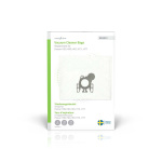 Nedis Vacuum Cleaner Bag | 4 pcs | Synthetic | Most sold for: Hoover H60 / Hoover H61 / Hoover H73 / Hoover H77 | White