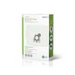 Nedis Vacuum Cleaner Bag | 4 pcs | Synthetic | Most sold for: Hoover H60 / Hoover H61 / Hoover H73 / Hoover H77 | White